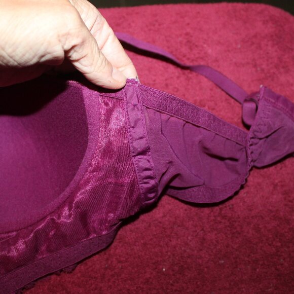 Maidenform Pure Comfort Wireless Lace Longline Bralette Lightly Lined Conver- Ma - Picture 3 of 5